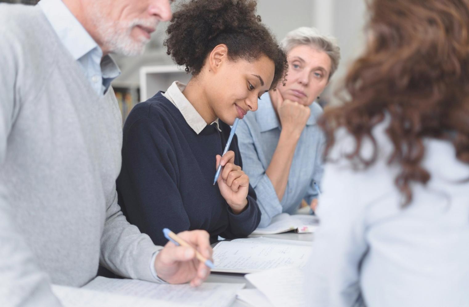 Financial planning session with structured documentation and recovery timeline mapping